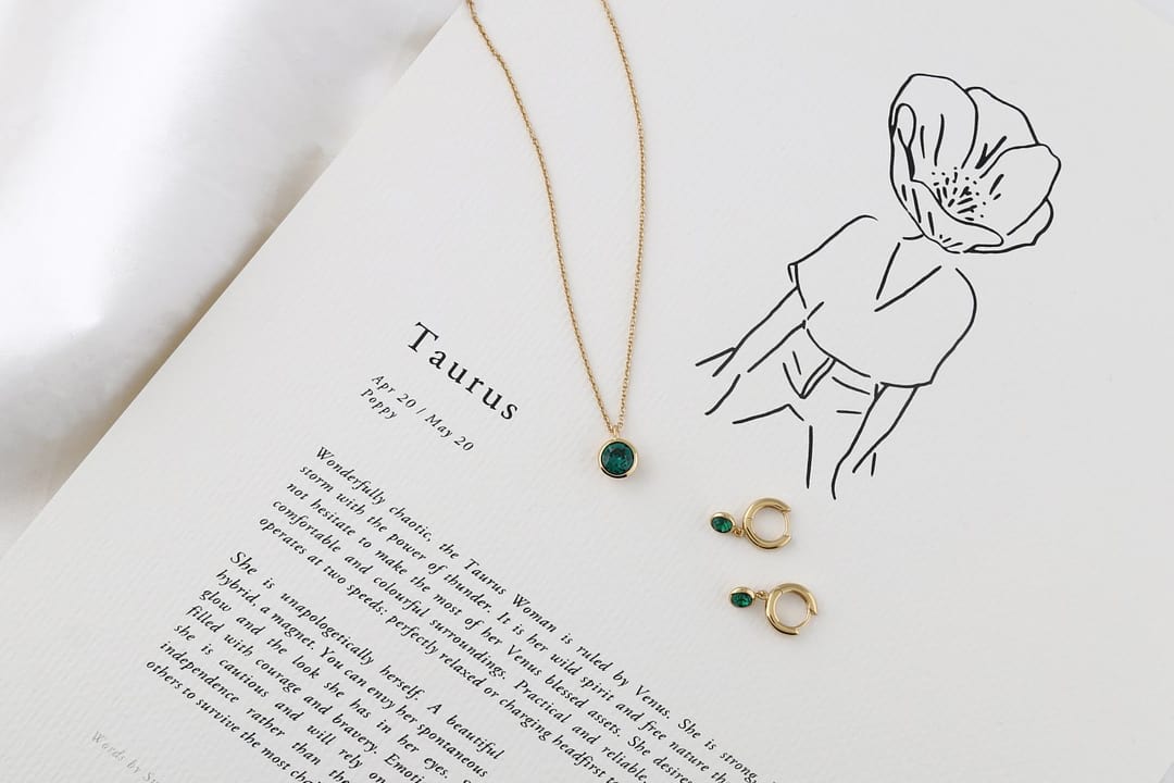 It's Taurus Season.
Tag your favourite Taurus. 
#OreliaJewellery 
#Tarurus #Emerald #TaurusSeason #StarSign