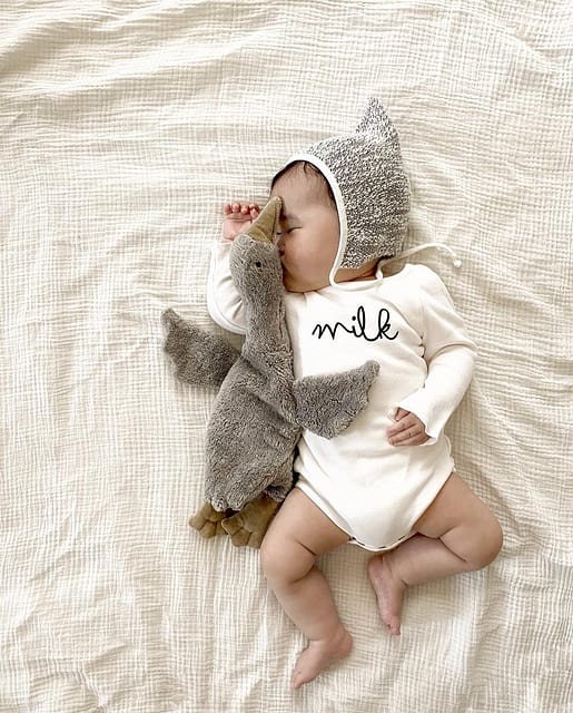 Natural MILK Organic Cotton Bodysuit | Organic Zoo