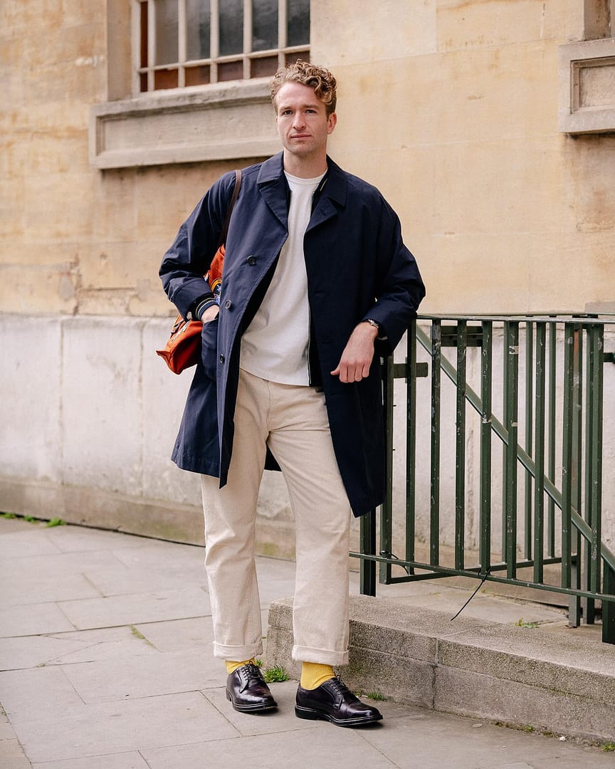 Alden Colour 8 Cordovan Plain Toe Blucher 990 – Clutch Cafe