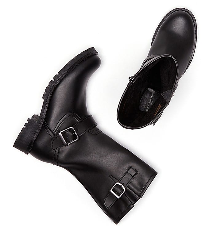 Vegan moto boots discount