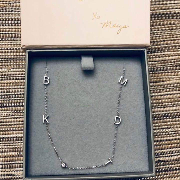Maya Brenner Add a Letter to Necklace Boutique