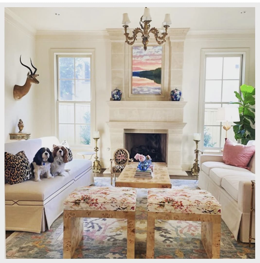 Beautiful install of a custom piece by <a href="https://www.lizapruitt.com/collections/carson-overstreet" target="_blank">Carson Overstreet</a> in Dallas, Texas. , created 19-7-2021