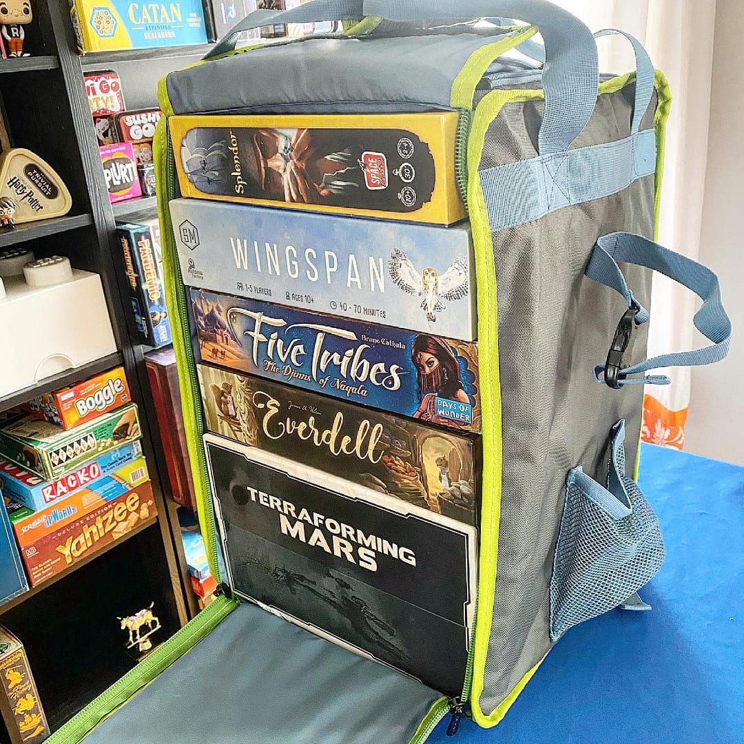 The Secret Cabal Game Haul Board Game Bag – Top Shelf Fun