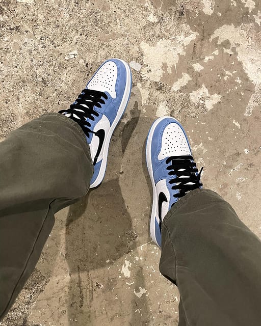 Air Jordan 1 High Strap – French Blue/ University Blue-White, Air 23