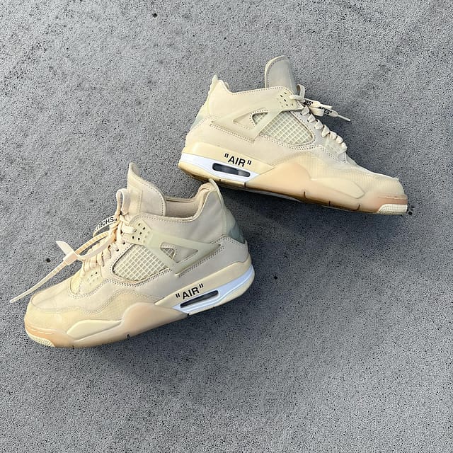 Jordan 4 Retro Off-White Sail (W) 12W