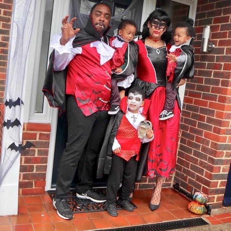 Classic Vampire Costume For Toddlers - 4-Piece Halloween Outfit For Ages 2T-4T