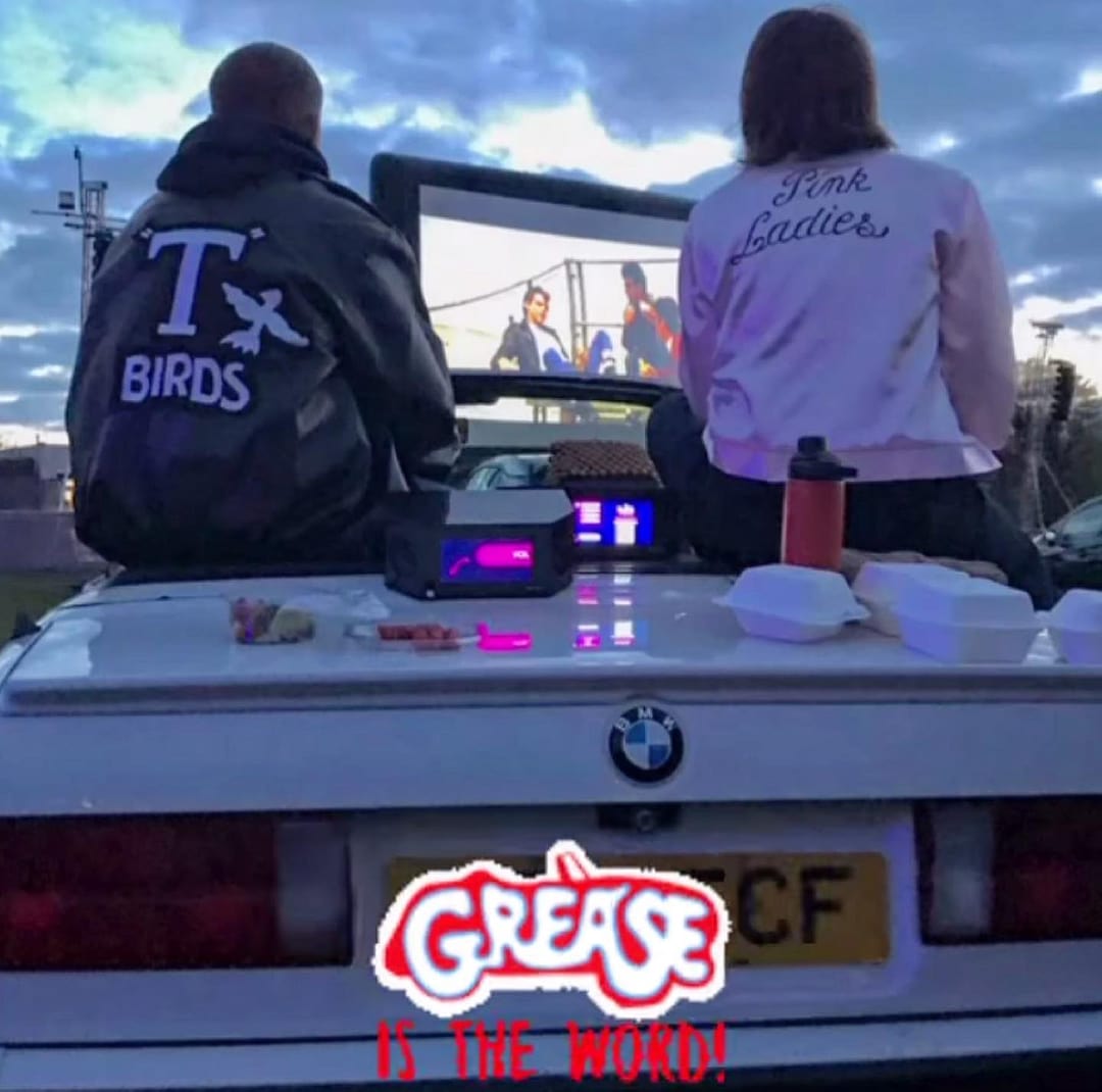 Smiffys Grease T-birds Jacke – Offiziell Lizenziert, Lederoptik, Für 50er Jahre Mottopartys