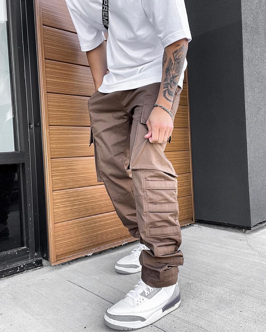 Y-3 M BINDING CARGO PANTS S 黒 2018AW X23 Cargo Pants Light Cocoa – BLACKTAILOR
