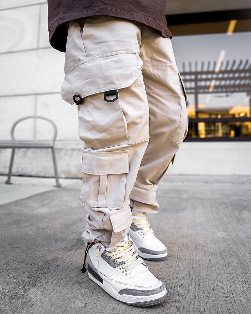 N30 Cargo Pants Beige – BLACKTAILOR