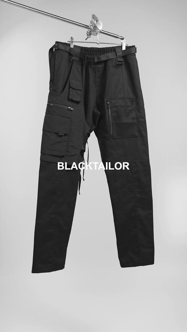 X45 Cargo Pants Black – BLACKTAILOR