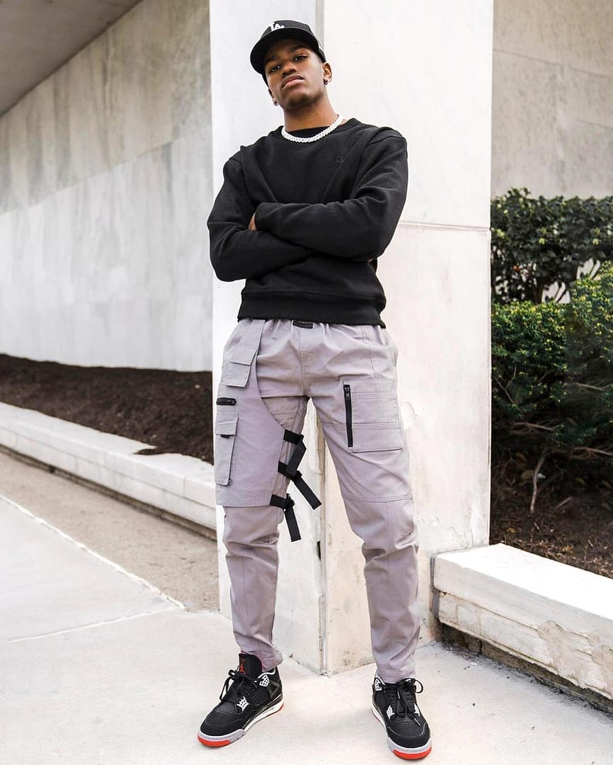 X45 Cargo Pants Black – BLACKTAILOR