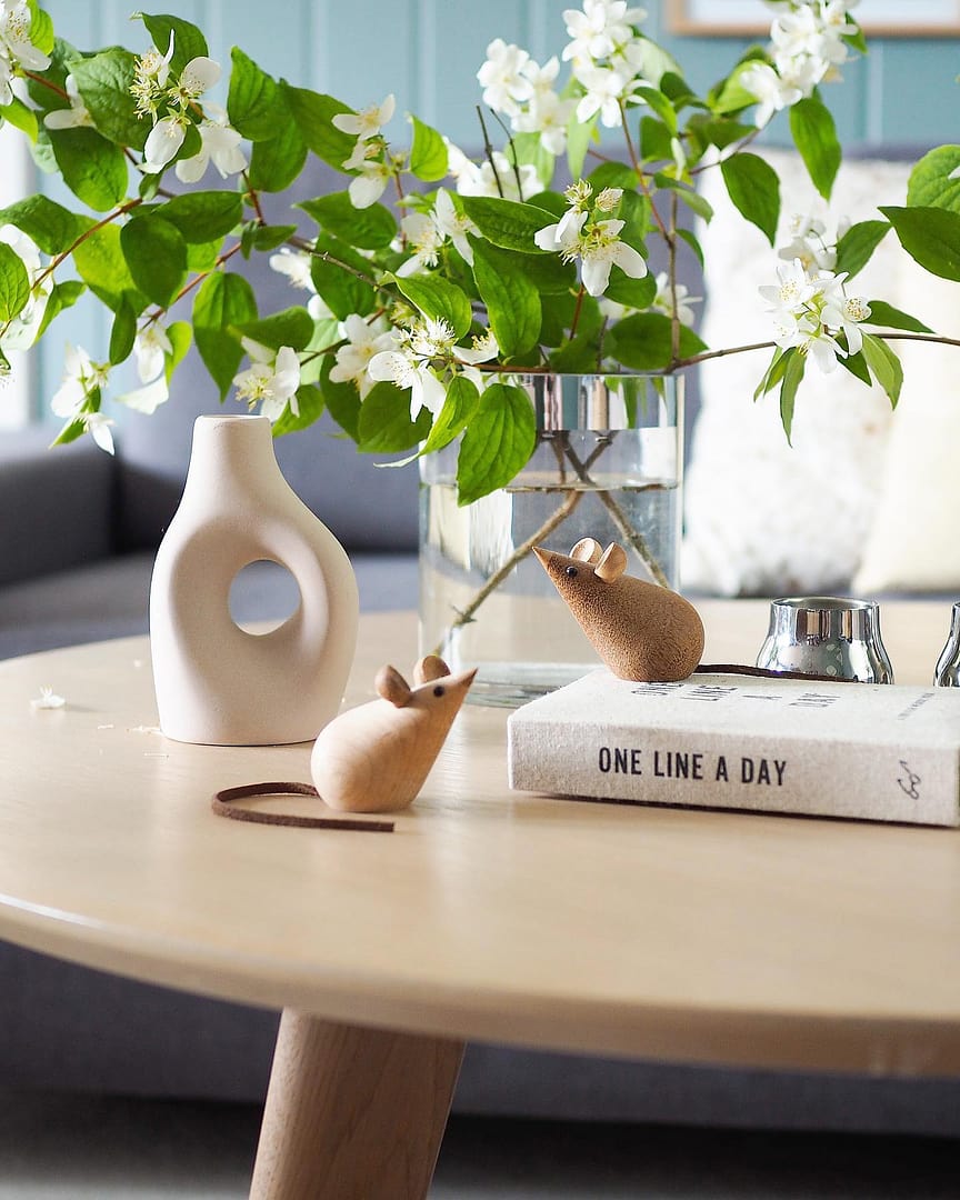 Skjode Mice Wooden Animals | Natural Craft – Lucie Kaas