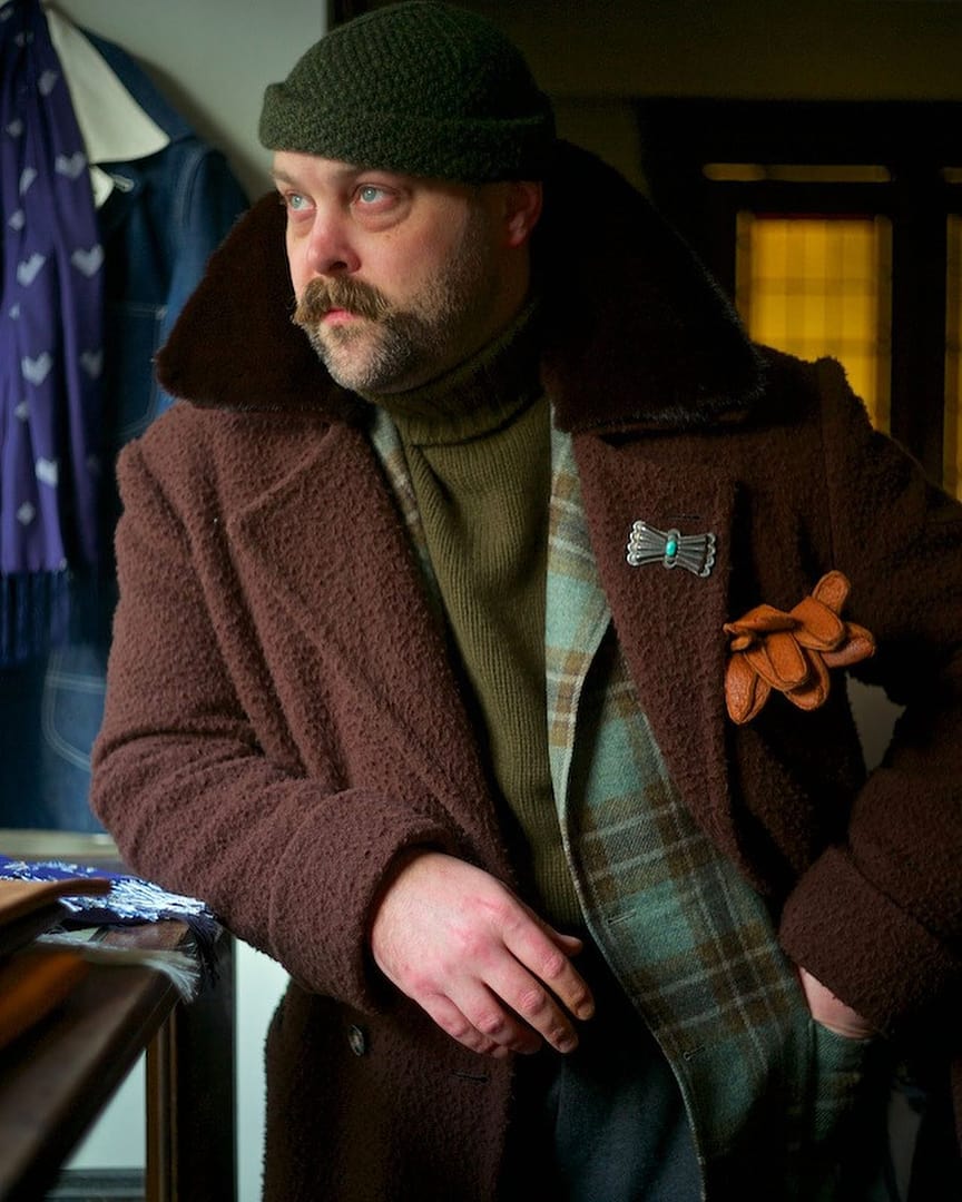 トップス BRYCELAND'S RAF ROLLNECK RED 38 トップス BRYCELAND'S RAF