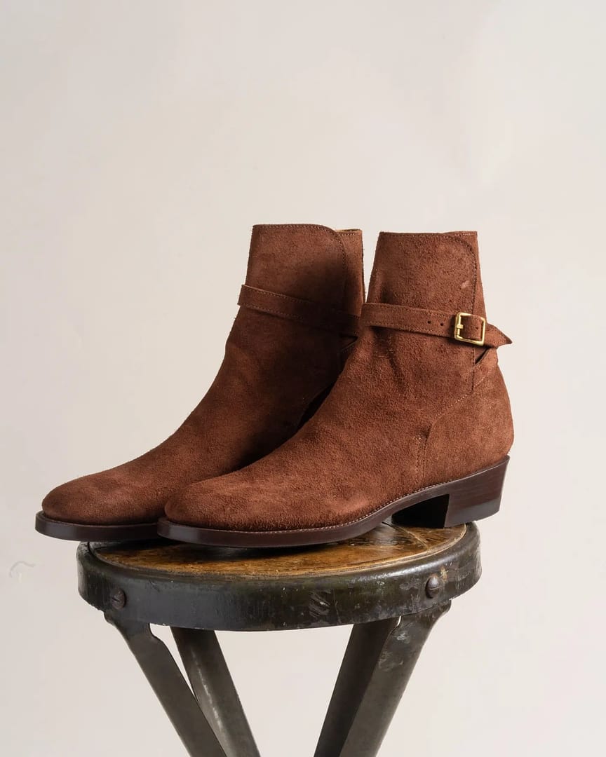 靴 CLINCH BRASS JODPHUR BOOTS CALF BROWN 靴 CLINCH BRASS JODPHUR BOOTS CALF BROWN CLINCH Boots