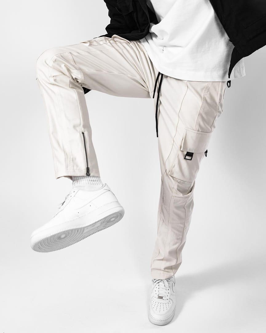 X26 Cargo Pants White – BLACKTAILOR