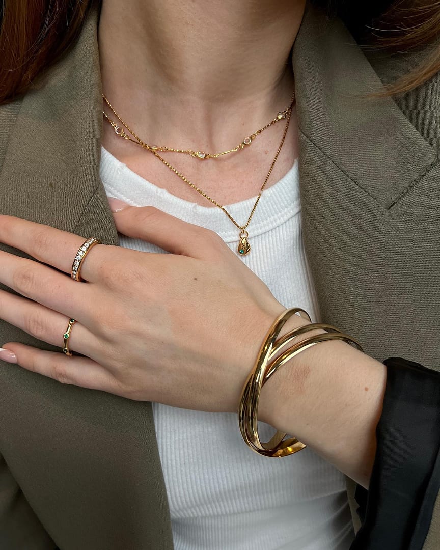 Swarovski details ✨ #oreliajewellery