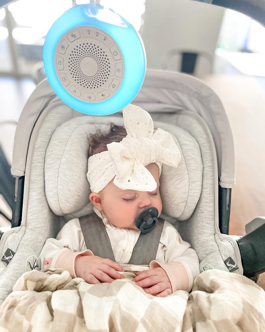 FlowerandJunior Sleepy Char ヘッドのみ Portable Sound Machine & Night Light – Baby Sleep Aid – Dr Talbot's