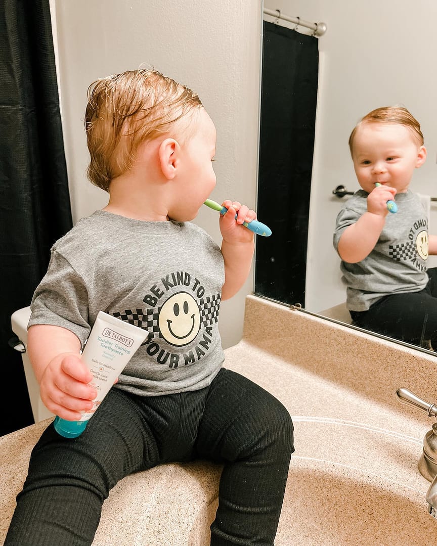 Toddler Toothpaste with Citroganix and Toothbrush for Oral Health
