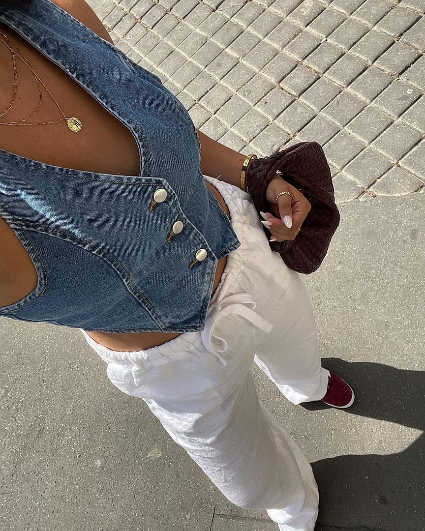 Our Multi Row Coin Necklace out and about on @amrit_bilkhu