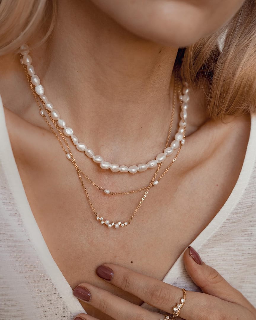 YLEVE イレーヴ ミックスパールネックレス MIX PEARL NECKLACE