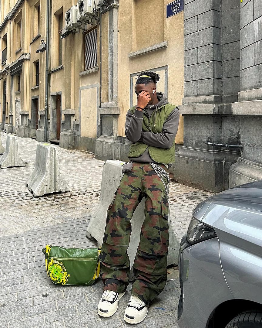 Y5 Cargo Pants Green – BLACKTAILOR