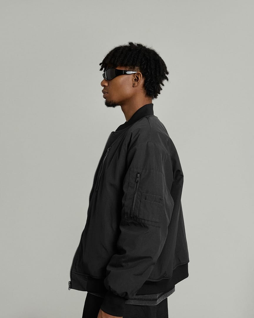 Bomber Jacket Black – BLACKTAILOR