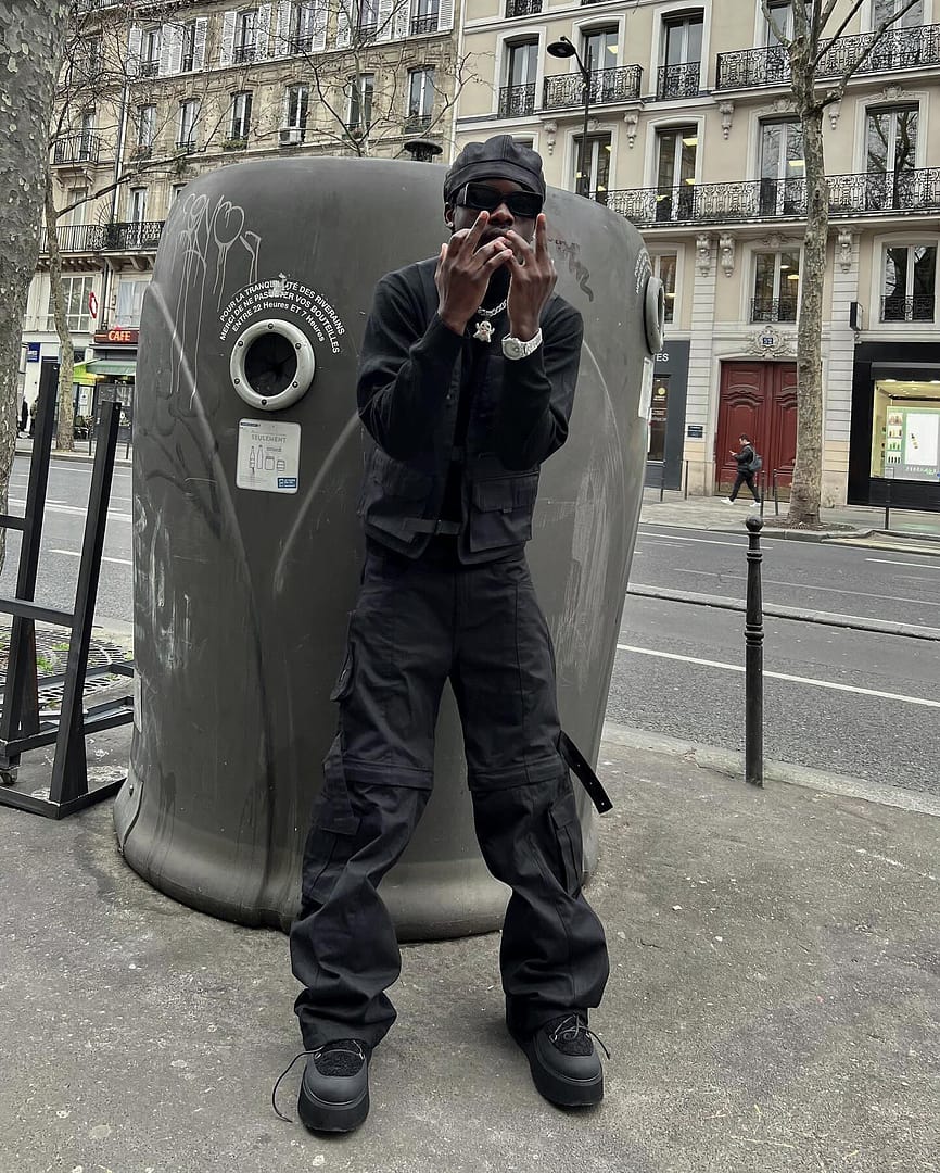 W1 Cargo Pants Black – BLACKTAILOR