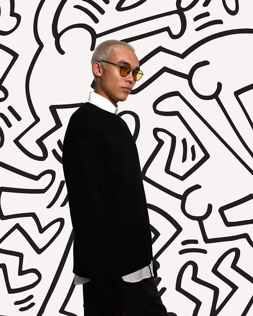 AKILA x Keith Haring Club 57 Sunglasses