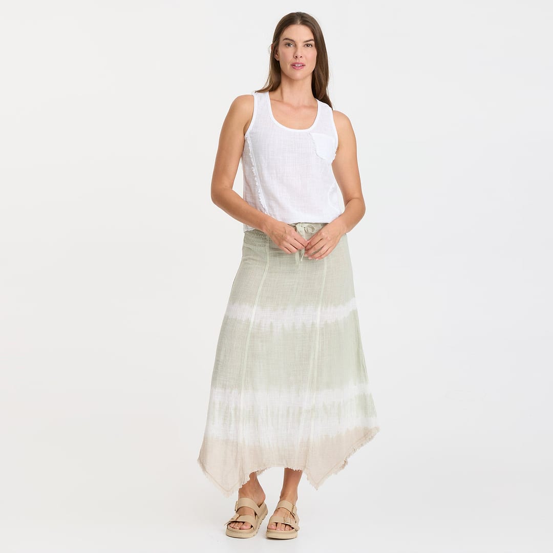 Gauze Zuri Skirt in Caravel Wash Meadow