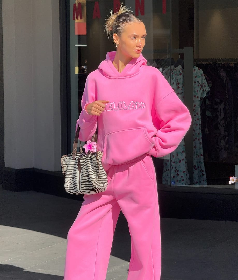 Aurora Hood | Pink – I AM DELILAH