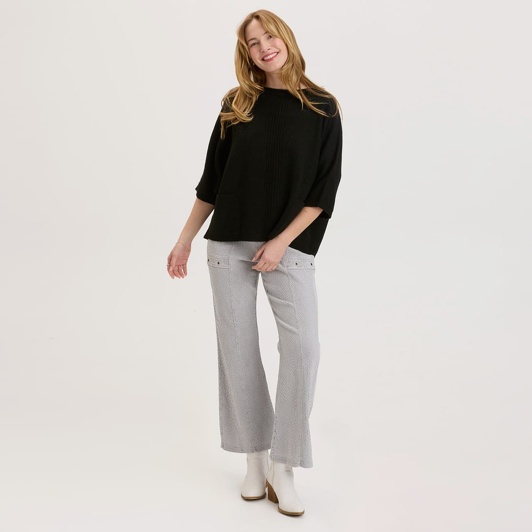 IORE PONCHO COAT / CHARCOAL GRAY