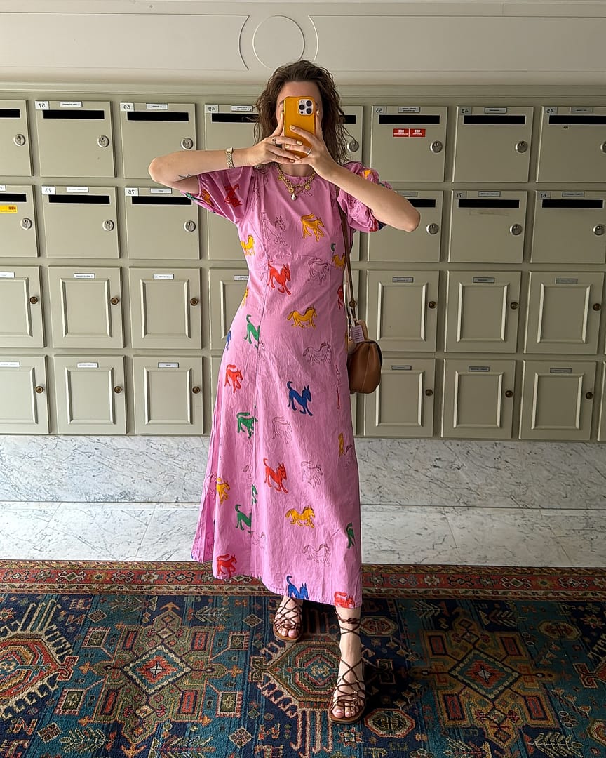 Wonder Horse' Evasé Dress | Bobo Choses Wonder Horse' Evasé Dress | Bobo Choses