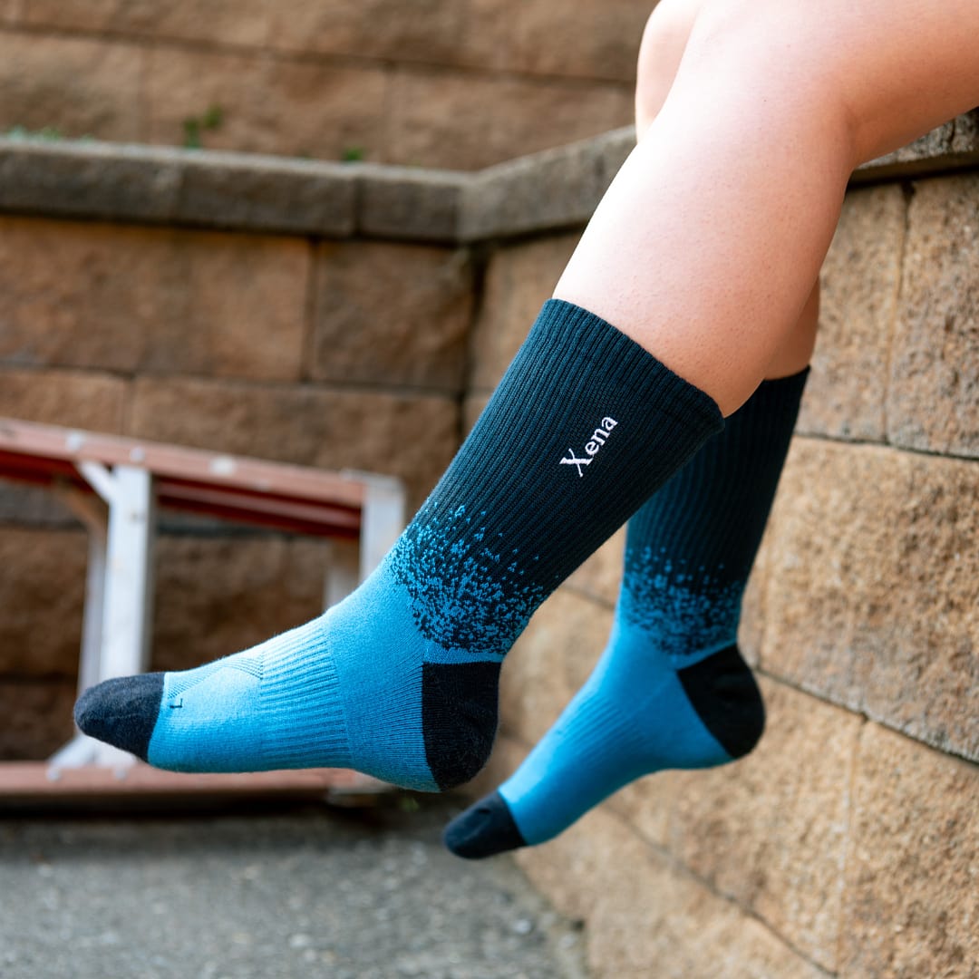 レッグウェア SKYLRK THIN LOOP SOCK Aspire No Show - Firm Compression Running Socks