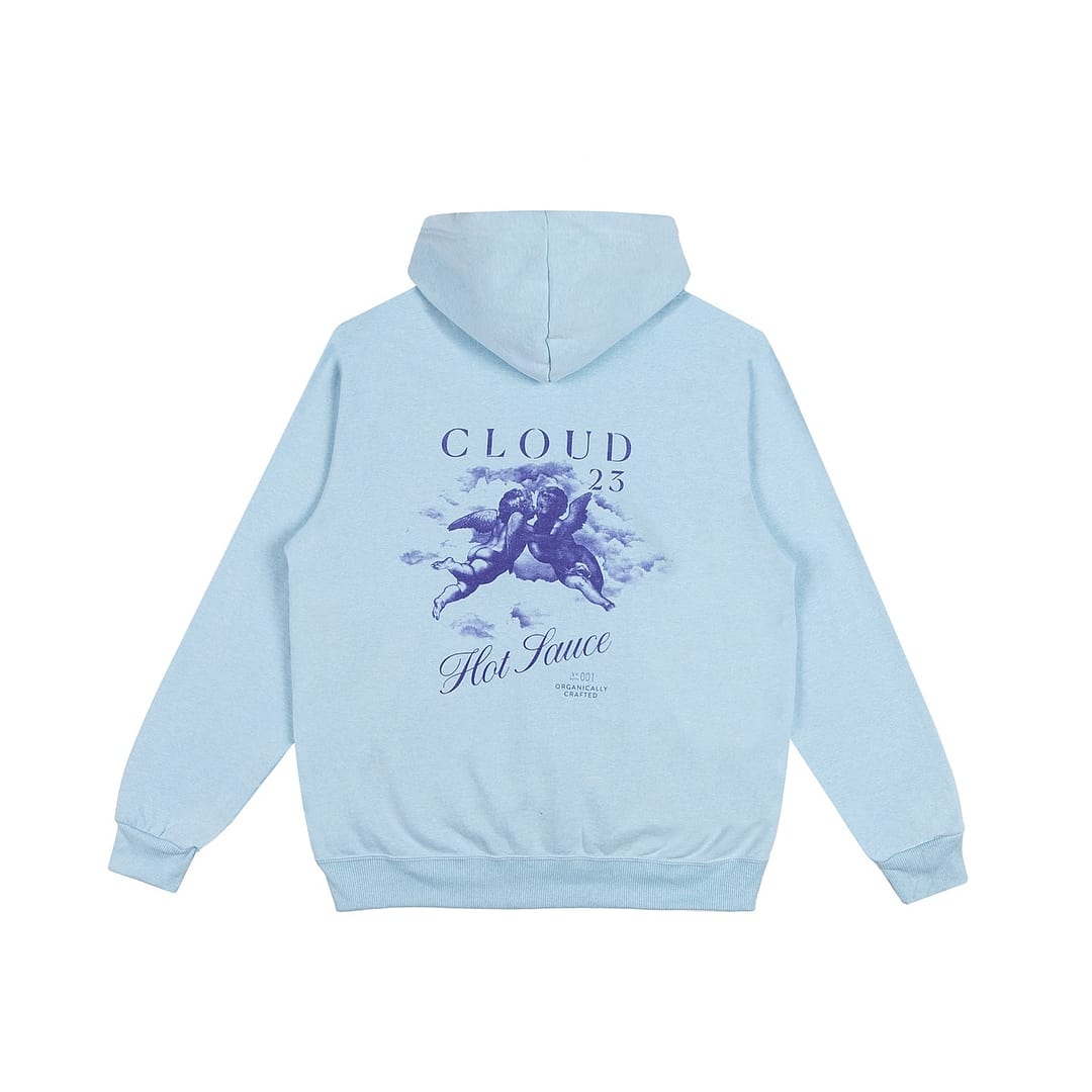 【GRAVER】23SS★ Cloud smile embroidery hoodie zip-up UNISEX] Cloud Smile Embroidery Hoodie Zip-up - GRAVER | 60