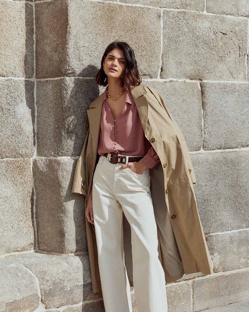 REGENT Trench Coat Beige BIMANI