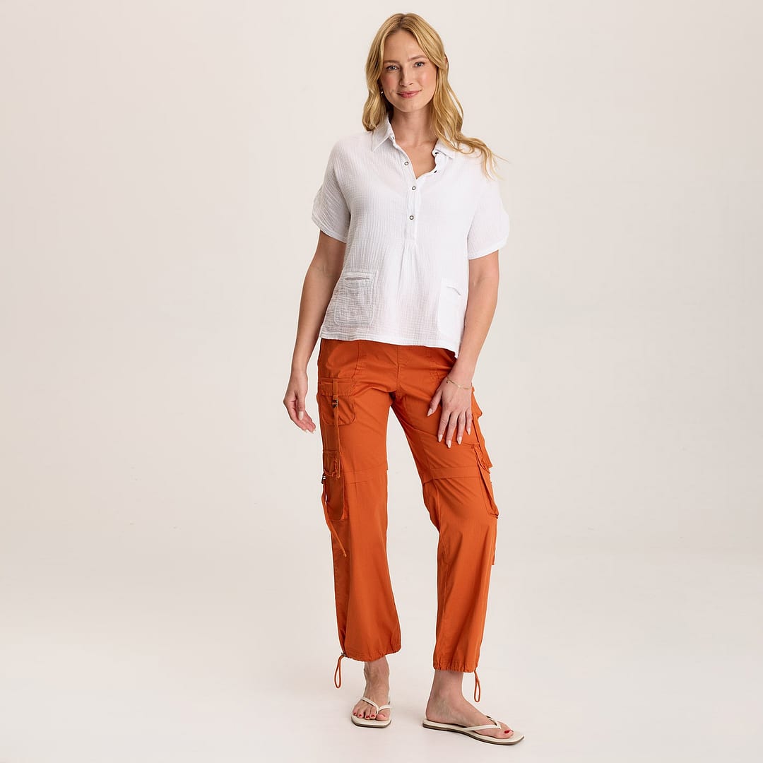 GreenClothing BIB Pants 18-19 Coral サイズL