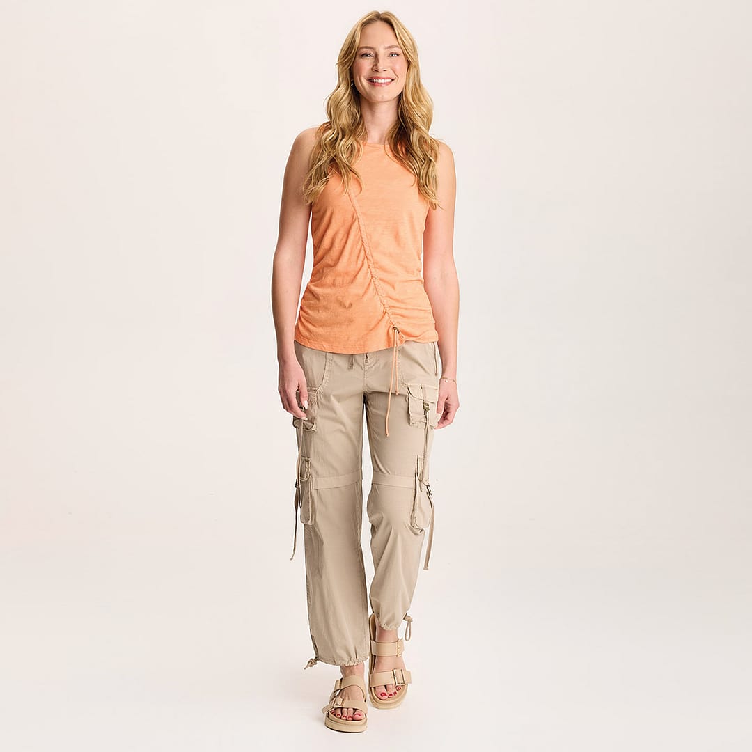 XCVI Jillit Poplin Cargo Jogger Crop Pant