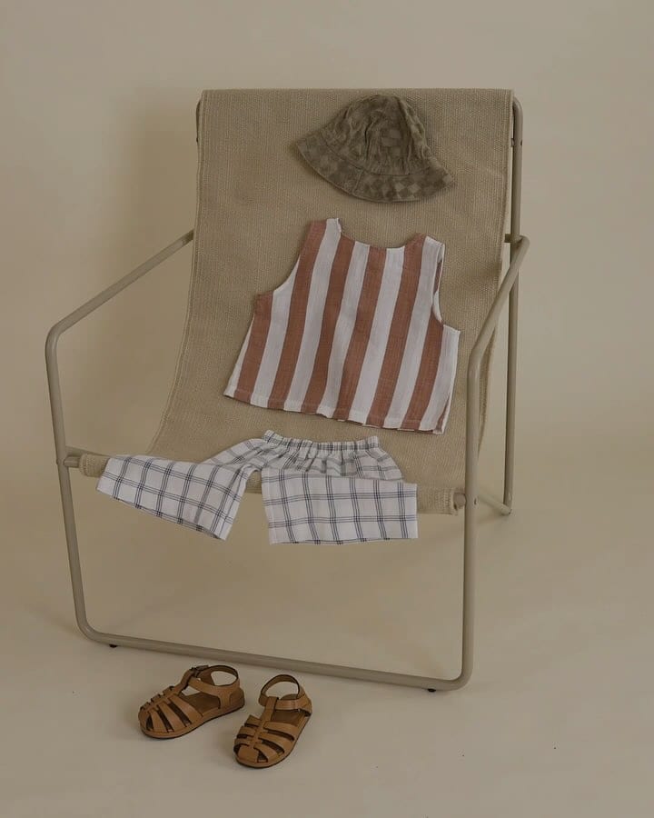 Sardine Stripes Resort Top | Organic Zoo