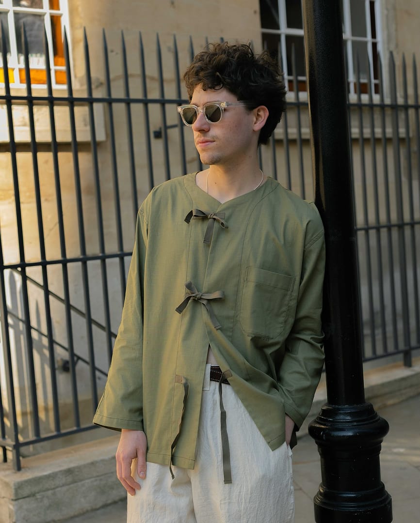 The Real McCoy's USN Medical Department Sleeping Shirt Olive