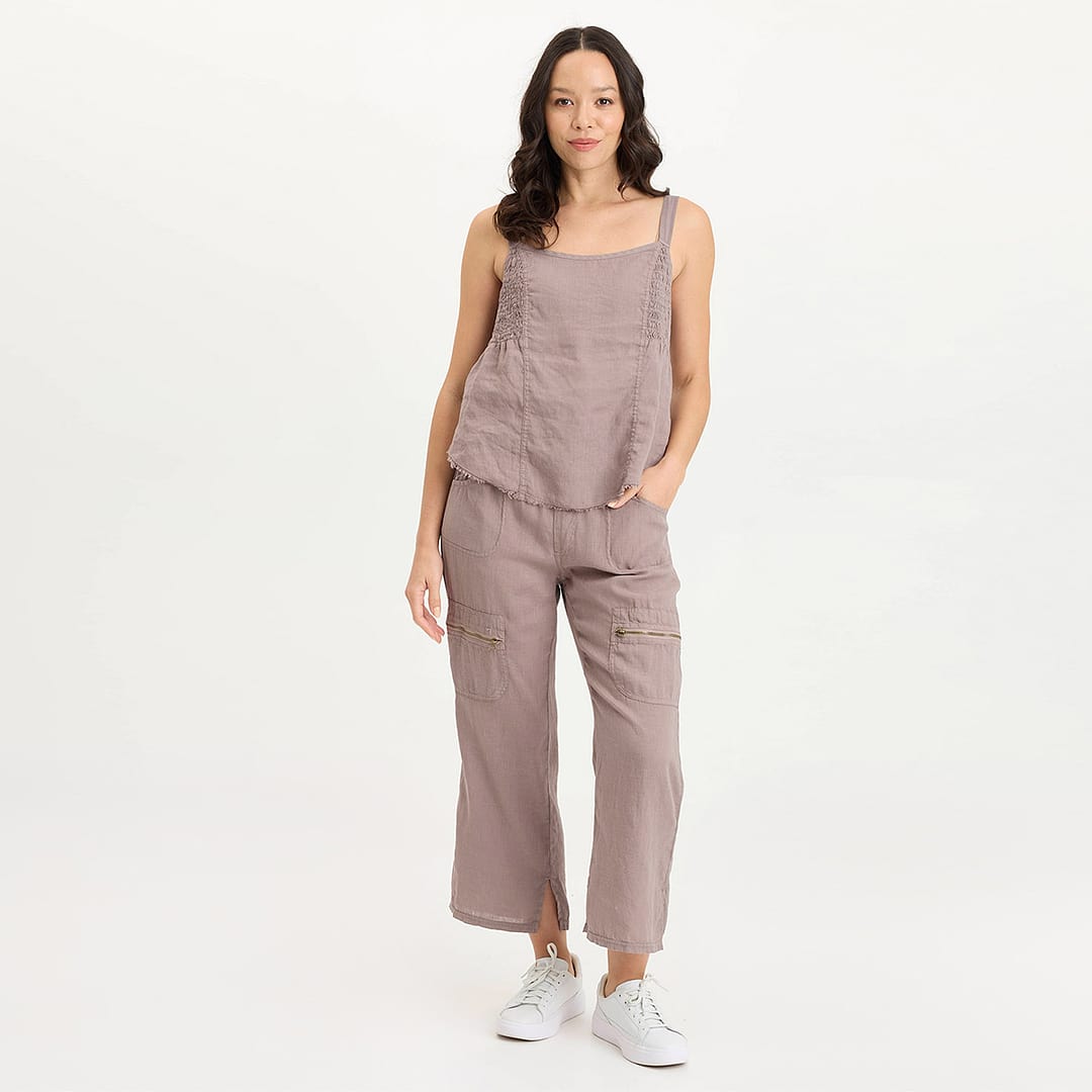 emry The Mid Rise Dazzler Crop Fray - Ahead Of Its Time | MOTHER