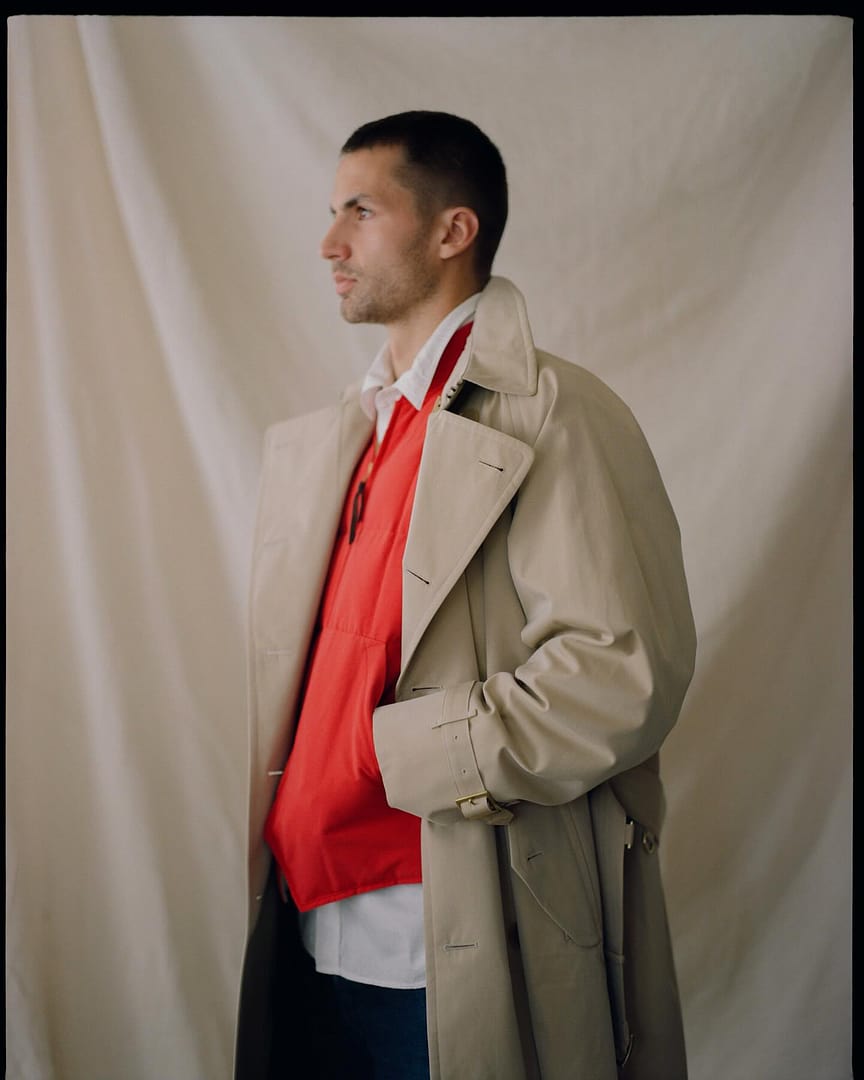 Coherence AL II Trench Coat Gabardine Beige – Clutch Cafe