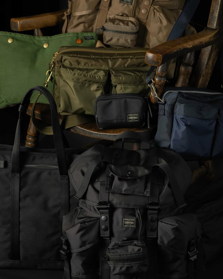 ALICE PACK with POUCHES ブラック 【porter】 PORTER ALL Series ALICE PACK with POUCHES Black Backpack