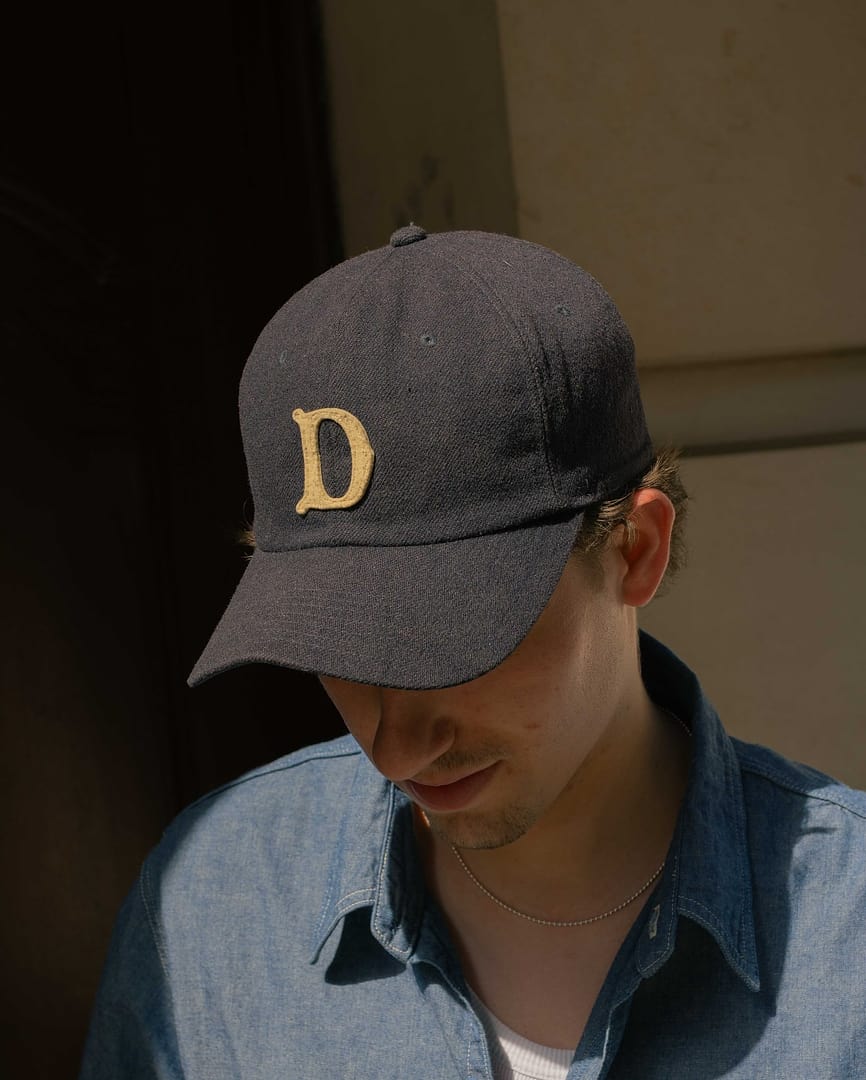 H.W. Dog Baseball Cap Navy – Clutch Cafe