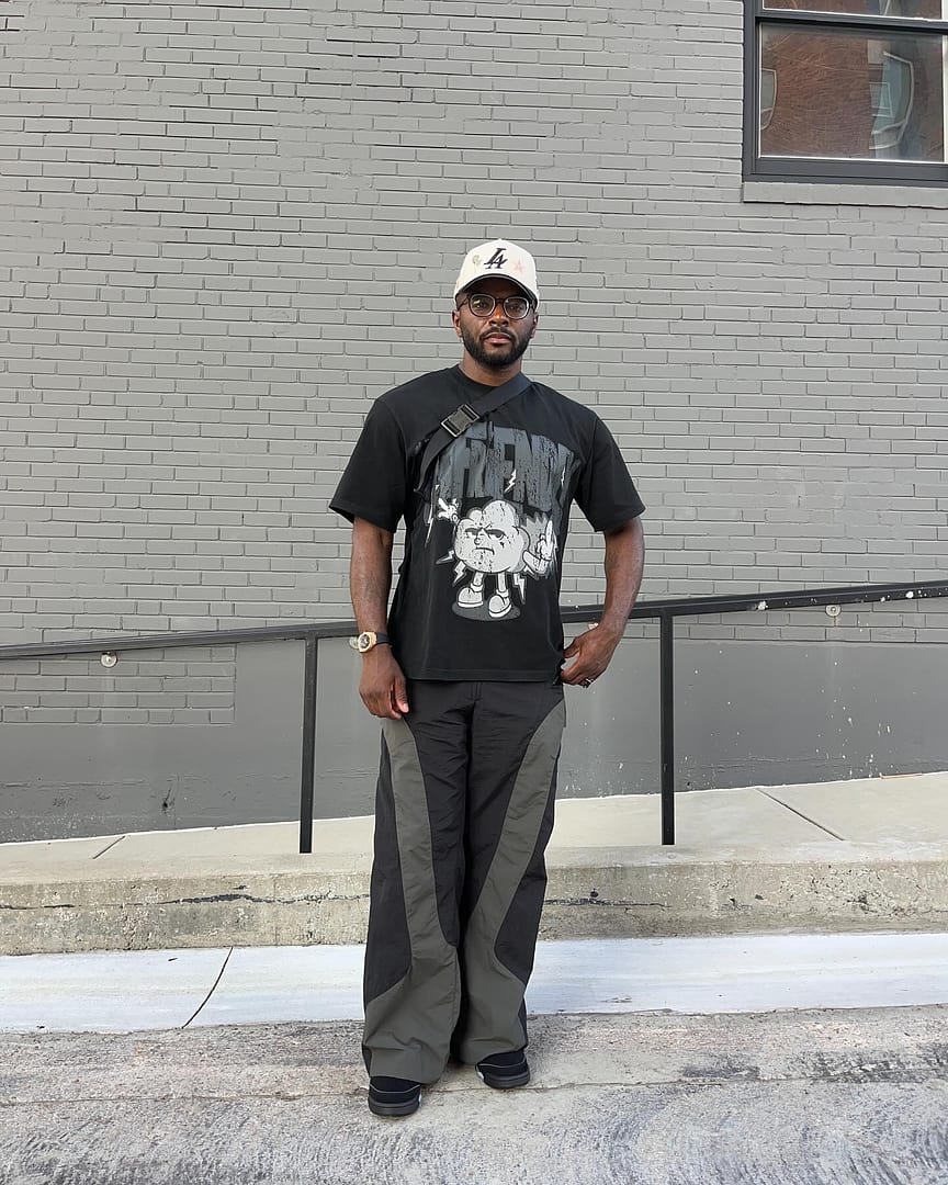 Wave Track Pants Steel – BLACKTAILOR