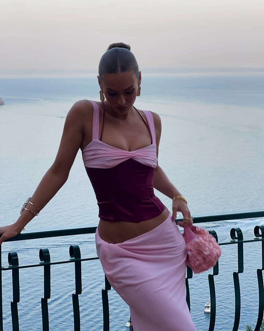 Scarlett Maxi Skirt | Berry – I AM DELILAH