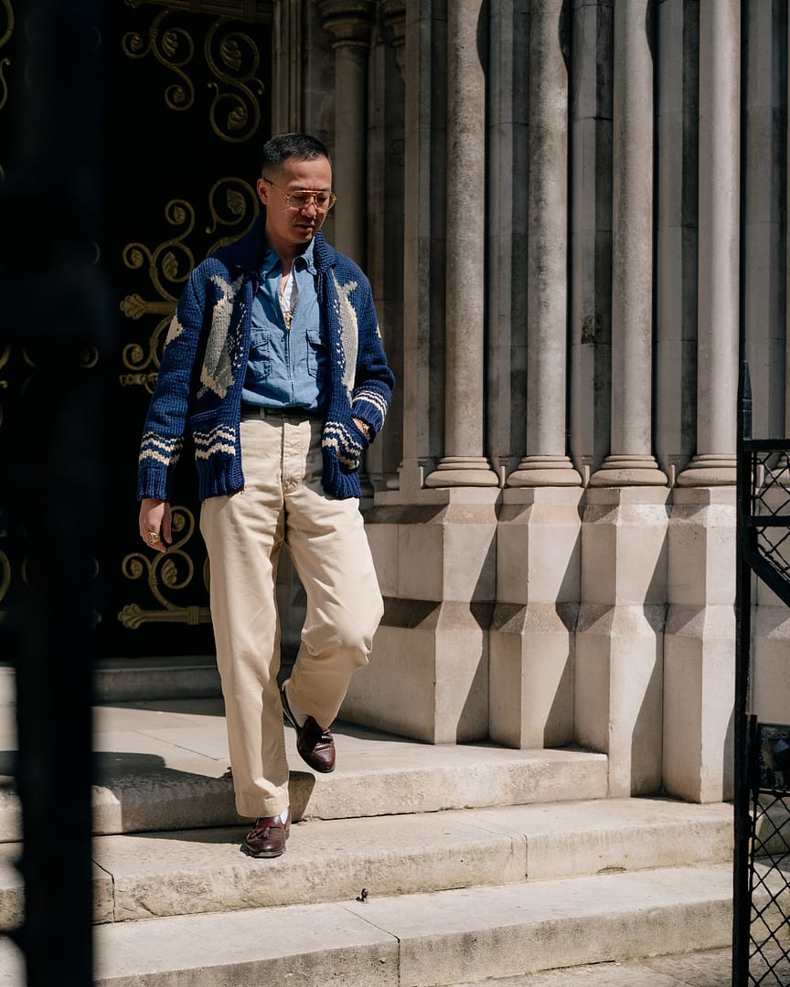 Half-zip Shirt Chambray – Bryceland's London