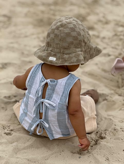 Sardine Stripes Resort Top | Organic Zoo