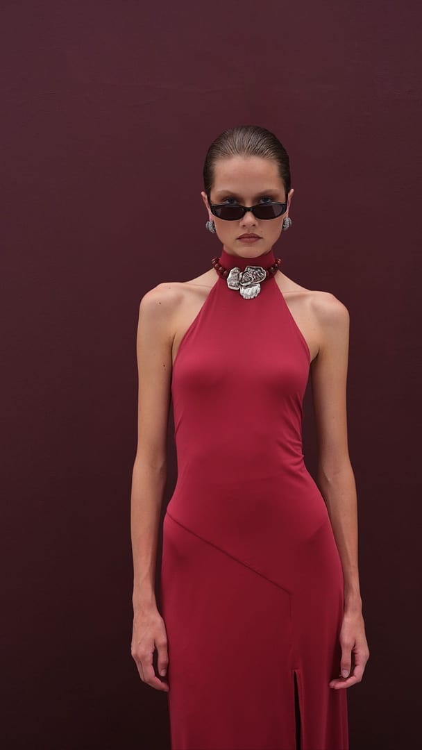 strapless open back dress Mermaid Long Sleeve Burgundy Plus Size Wedding Dress – daisystyledress