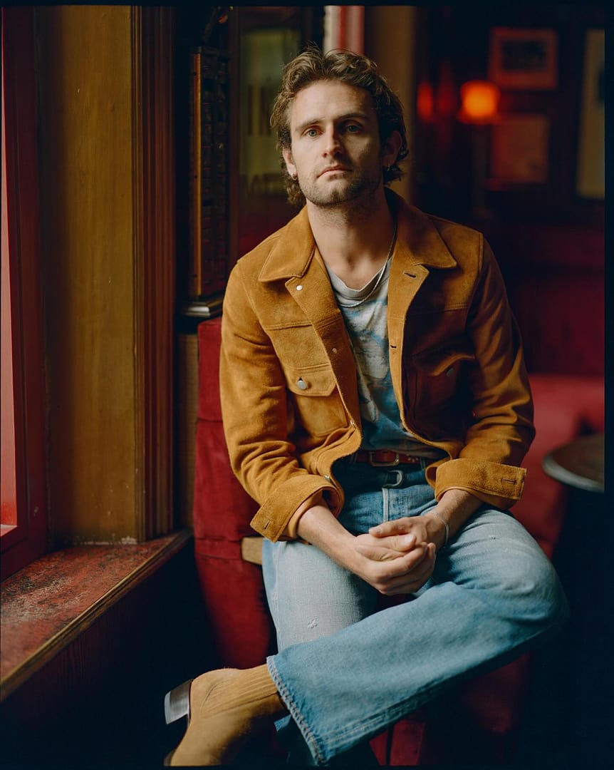 Y'2 Leather TB-141 Steer Roughout 2nd Type Jean Jacket Camel