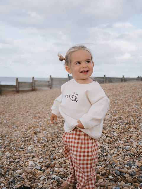 Undyed Milk Sweatshirt | Organic Zoo